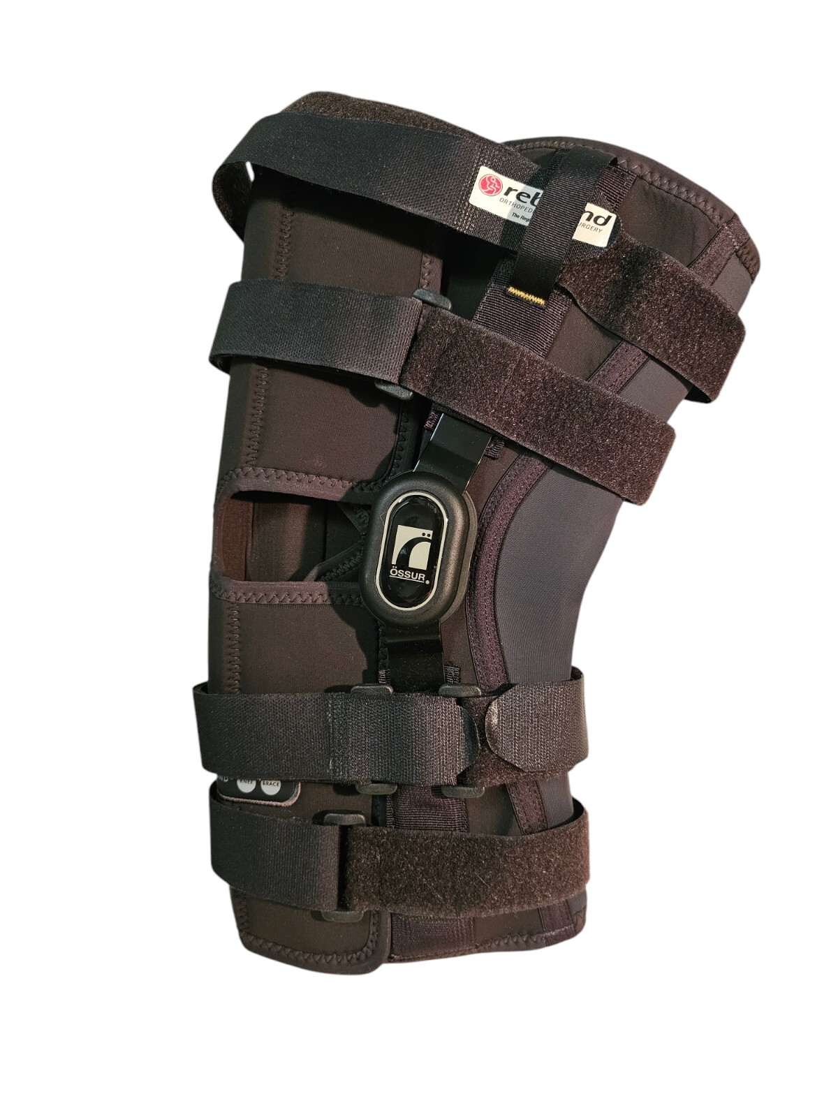 Ossur Form Fit Hinged Knee Brace Wrap Size XXL Black Right or Left ACL Sprains