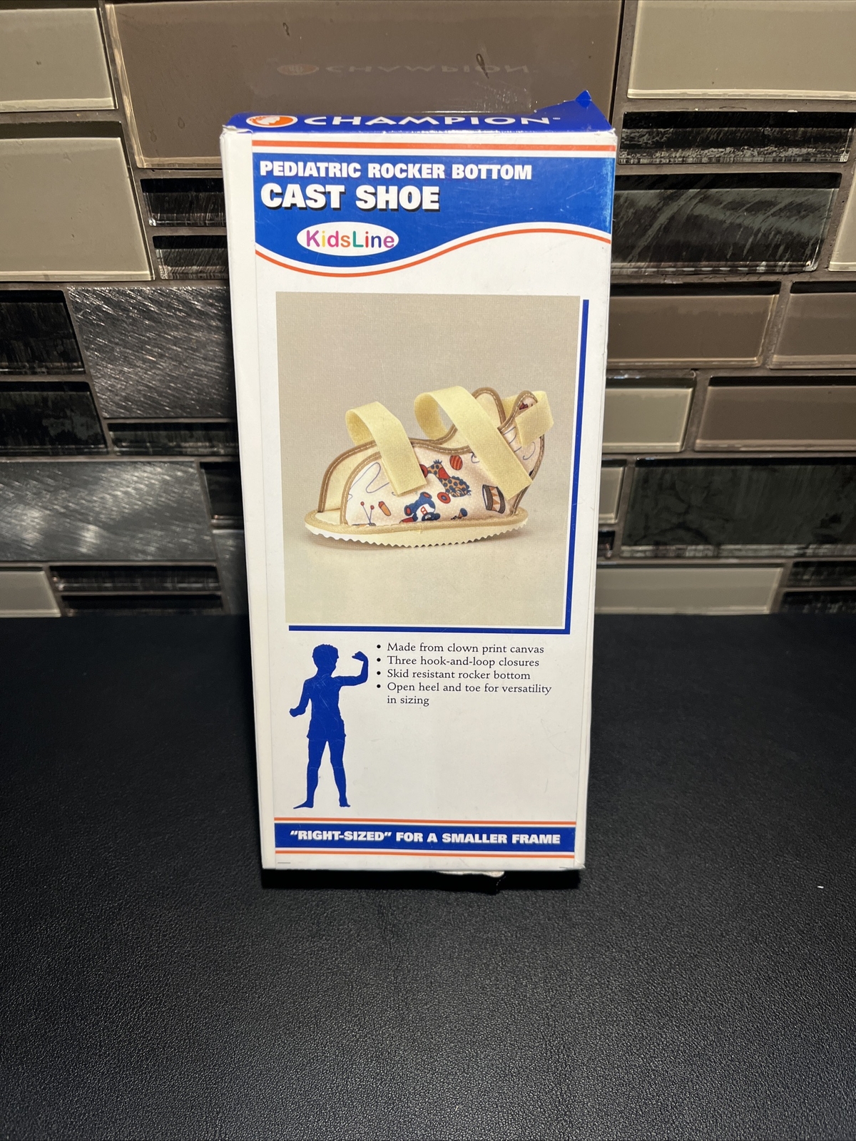 Pediatric ROCKER BOTTOM CAST SHOE Infant Baby Child CHAMPION KIDSLINE 1298