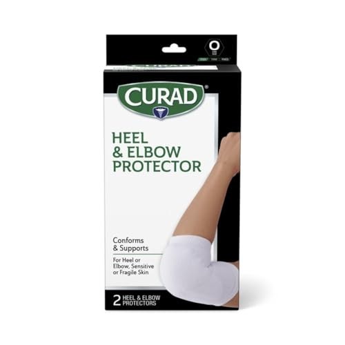 Heel and Elbow Protector Foam Cushion Seamless Mesh Knit Latex Free Washable