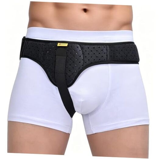 Hernia Belts for Men and Women Left or Right Side Hernia Support Truss Medium