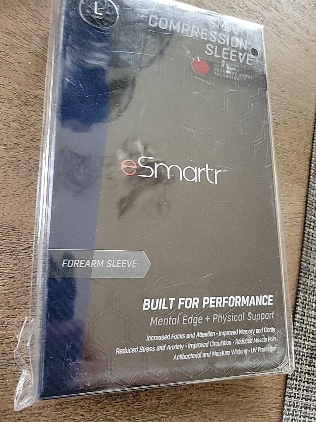 New eSmartr Smart Compression Sleeve Forearm Sz. Large