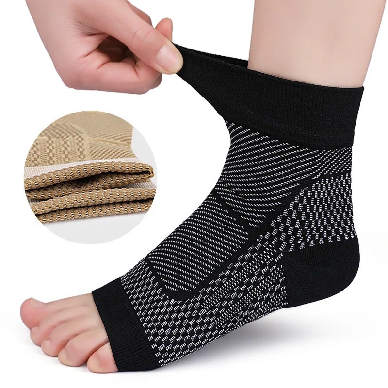 1Pair Compression Socks Ankle Support Pain Relief Ankle Brace Sleeve Foot