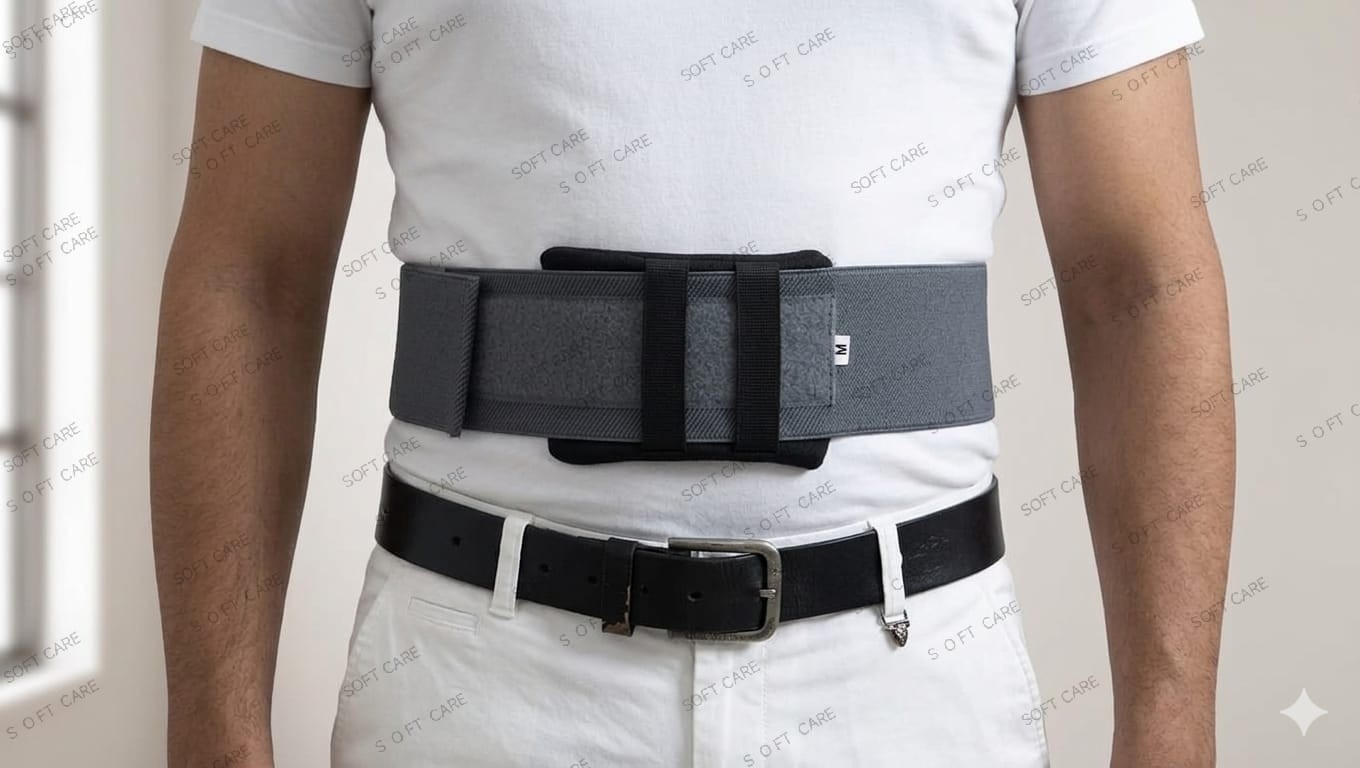 Compression Belt Umbilical Support Brace Medical Hernia Belt Ventral Hernia Belt