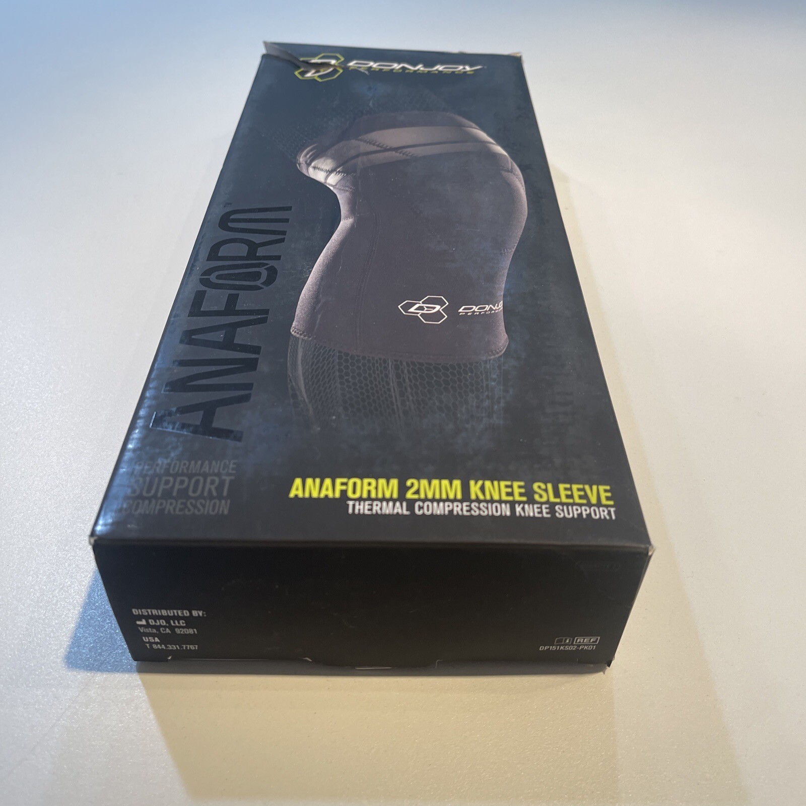Donjoy Anaform 2mm Knee Sleeve Thermal Compression Size XL