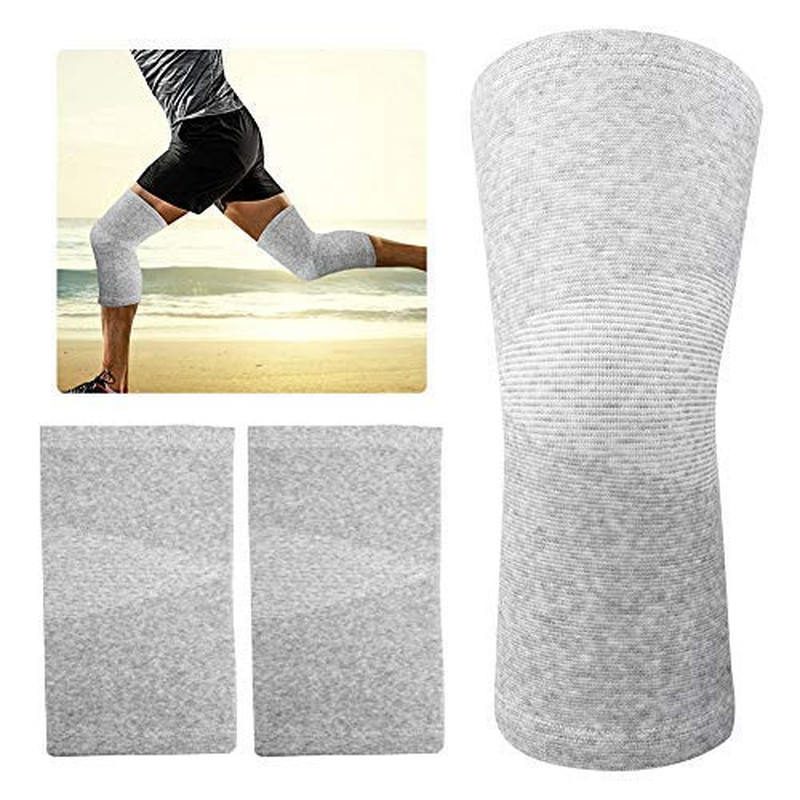 Bamboo Charcoal Knee Sleeve Elastic Warm Knee Brace Knee Pads Unisex Protecti…