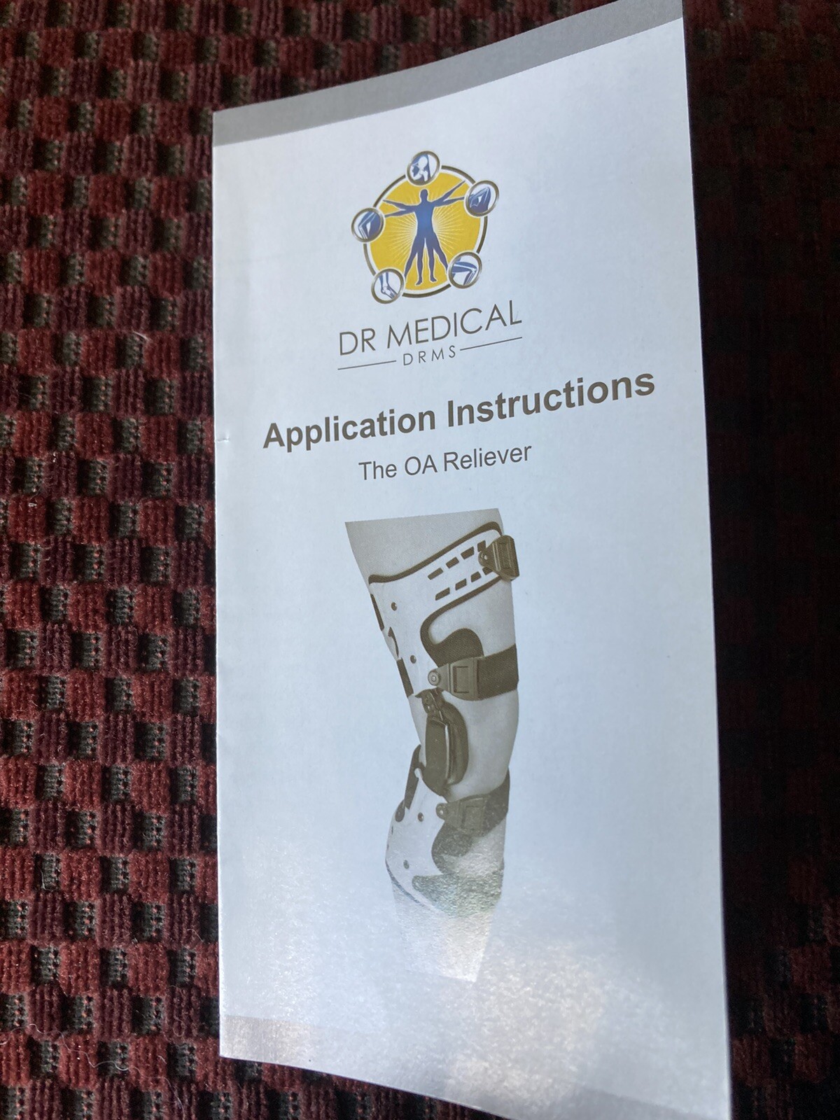 LEFT Dr Medical KB-138L (LEFT) The OA Reliever Universal Knee Brace Support