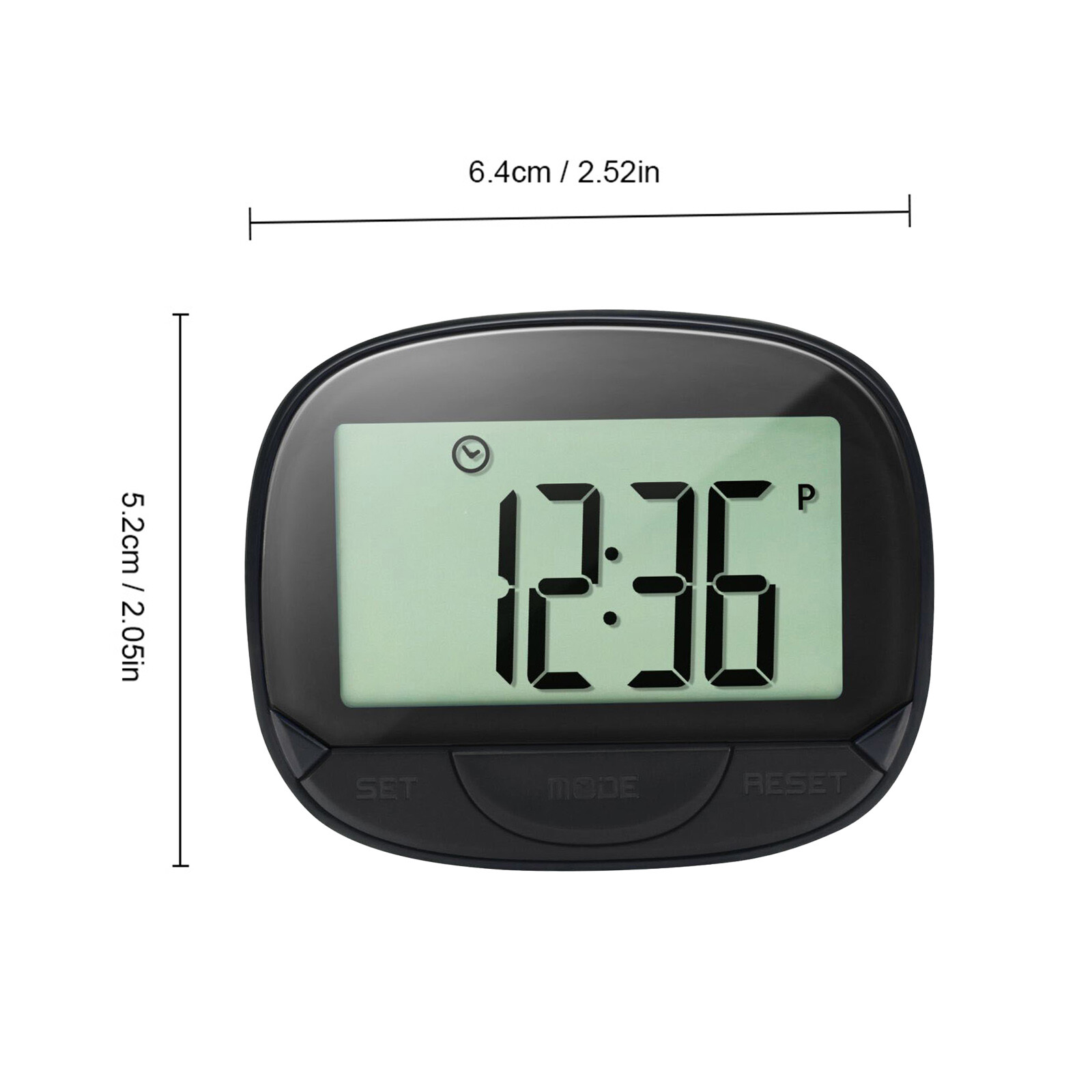 Multi-Functional Step Counter 3D Pedometer&Clip For Fitness Tool P2H6