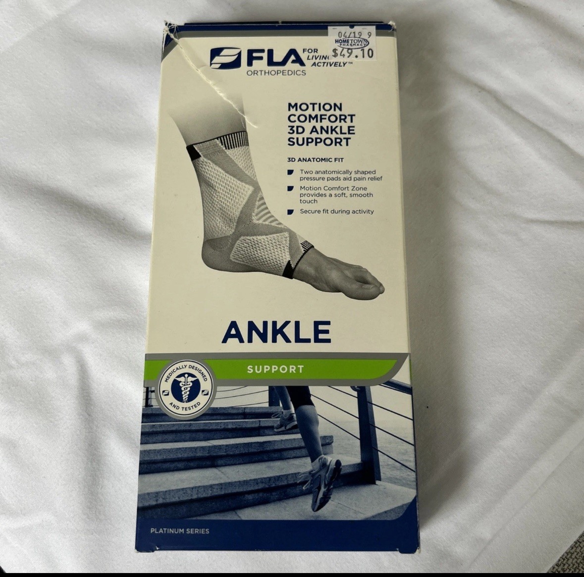 Motion Comfort 3D Ankle Brace/Support (Numerous sizes Avail)