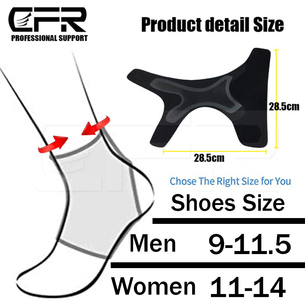 Ankle Brace Achilles Tendon Support Arch Foot Wrap Sleeves Tendinitis Strap CFR