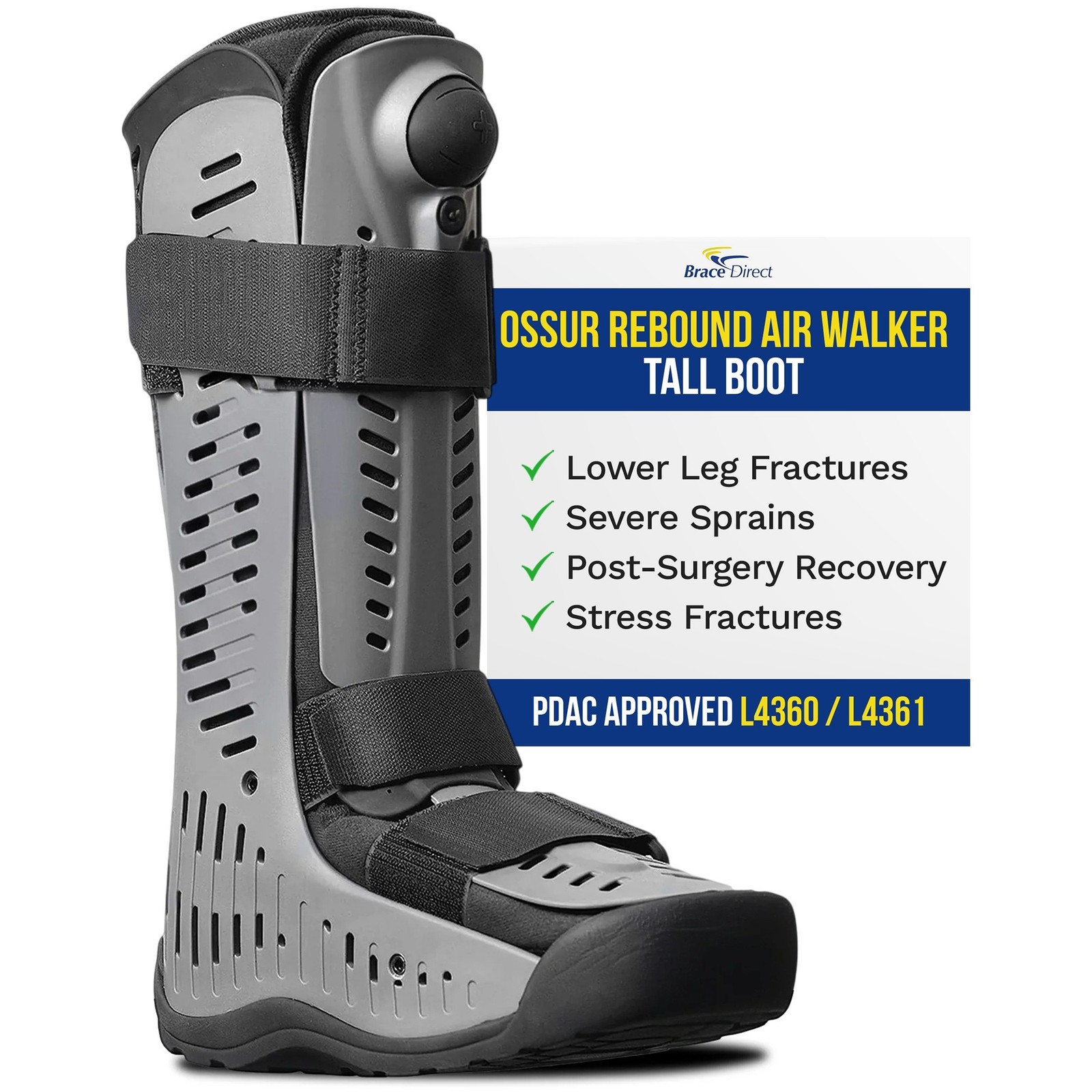 Ossur Rebound Air Walker Tall Boot