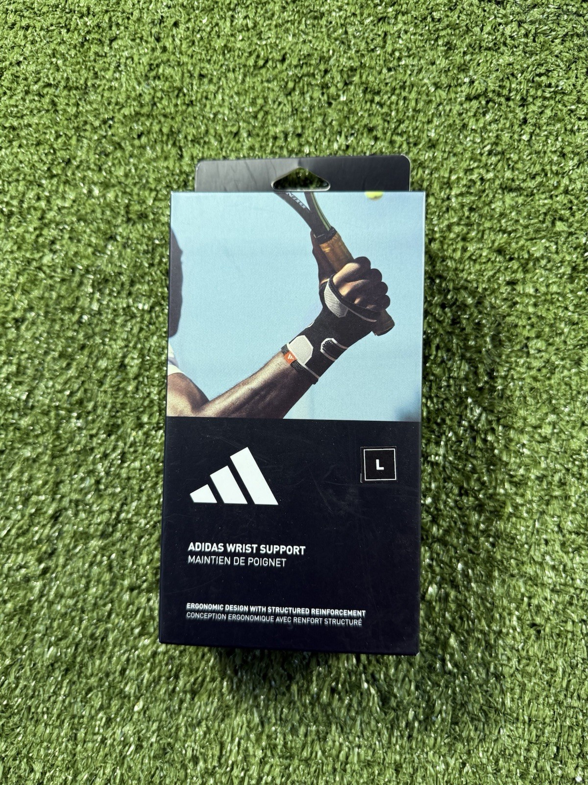 NEW Adidas Wrist Support Brace Large Carpal Tunnel Sprain Joint Pain Relief