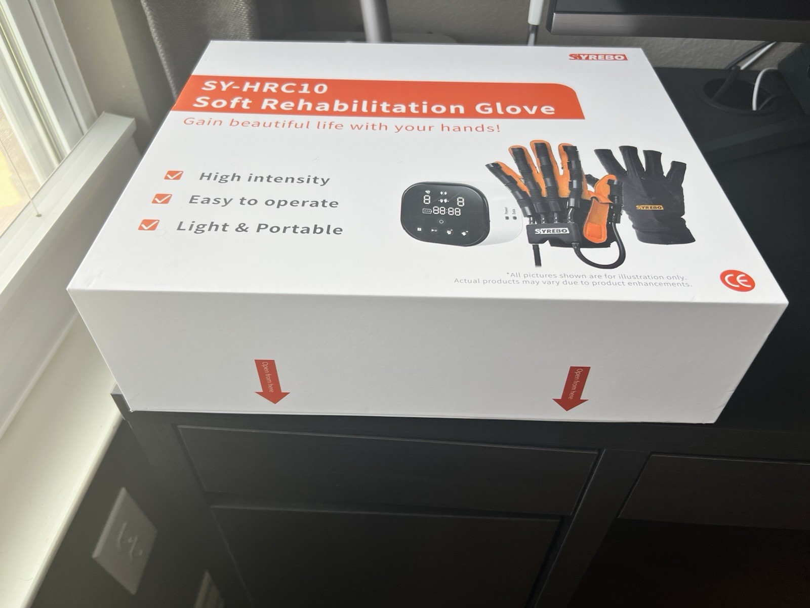 SY-HRC10 Soft Rehabilitation Glove Right Hand Large