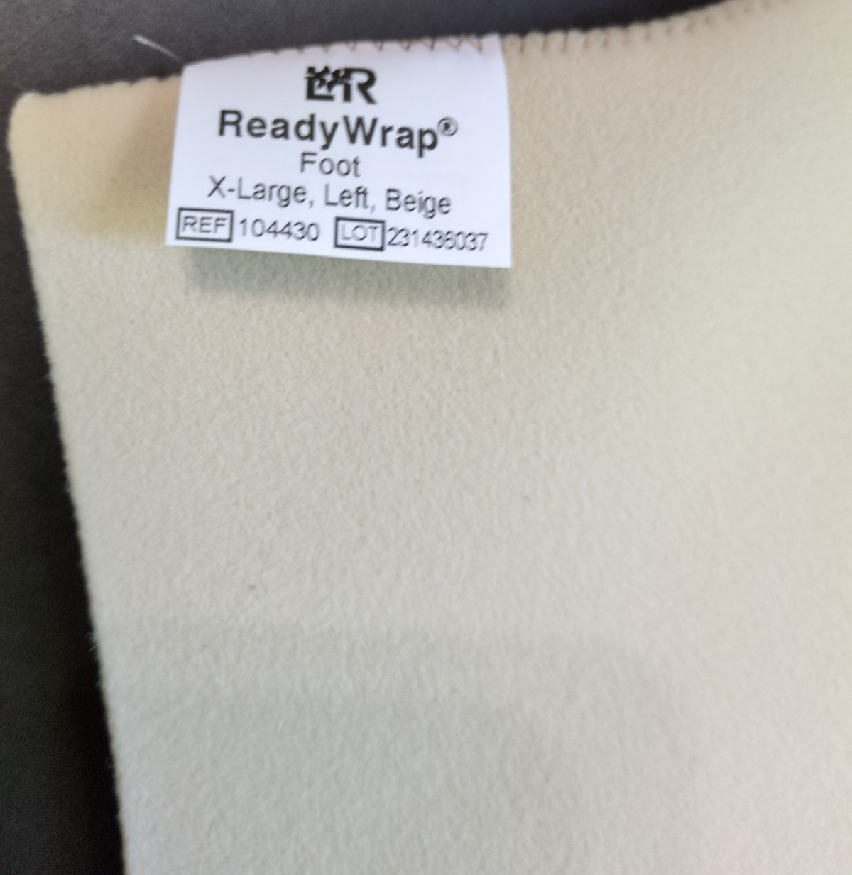 *NEW* L&R READY WRAP FOOT Compression Wrap LEFT XL X-Large w/ReadyWrap Liner