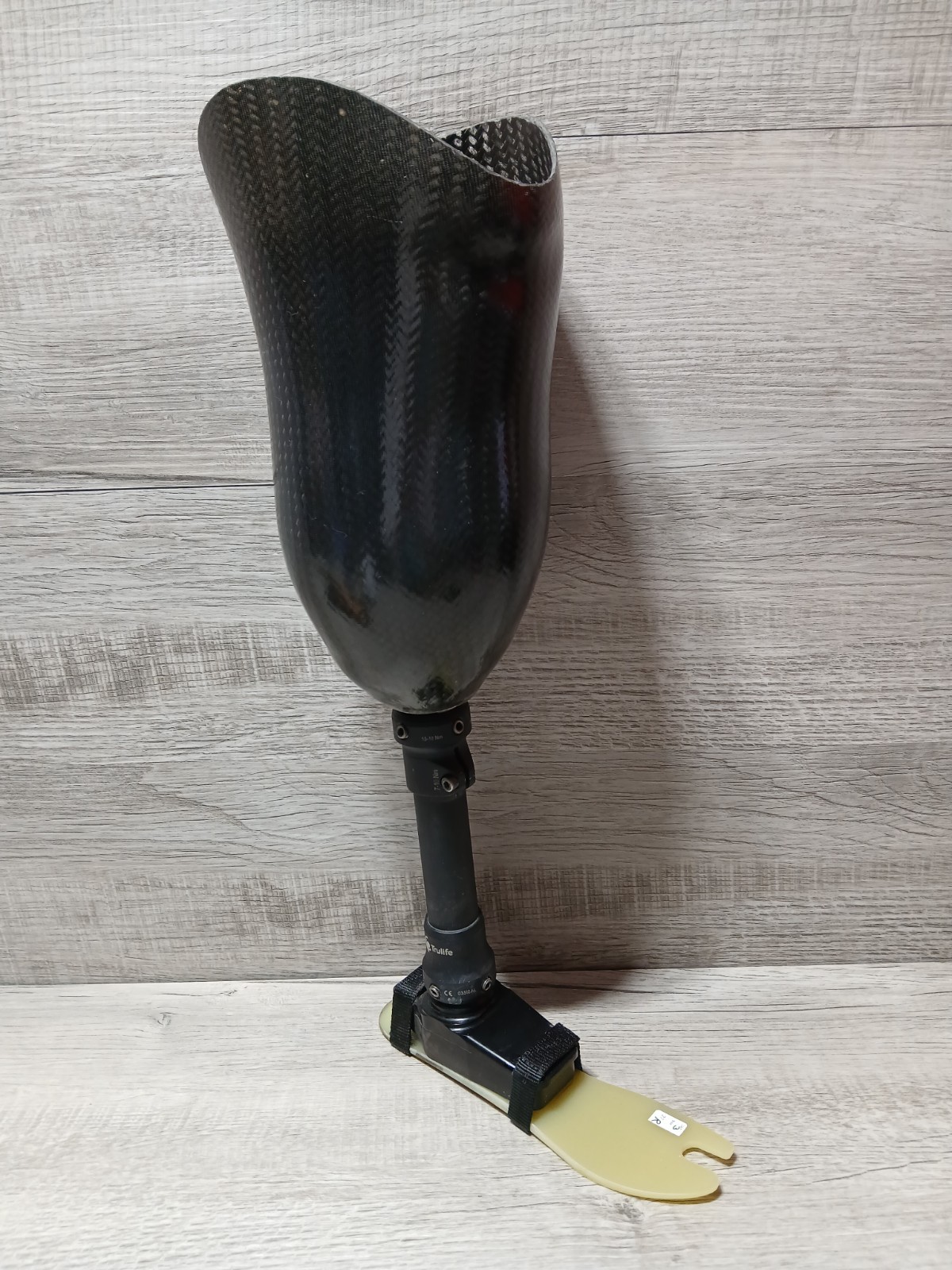 Carbon Fiber Prosthetic Below Knee W Ossuur K2 Sensation Ankle/ Foot Sz 27 Right