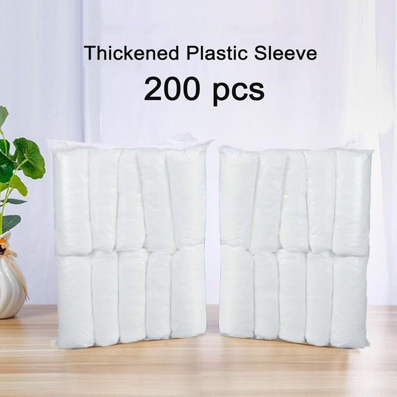 Disposable Arm Sleeve Covers Waterproof Elastic Protective Sleeves Food Work New