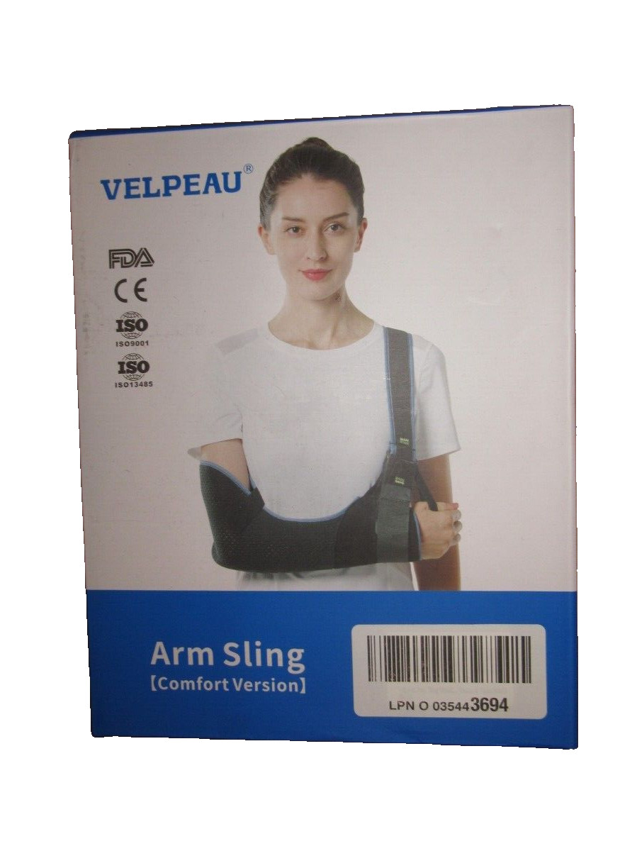 VELPEAU Arm Sling Shoulder Immobilizer Support Brace Comfort VP0306 Size S New