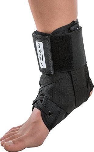 DonJoy Stabilizing Pro Ankle Support Brace, Black, XX-Large