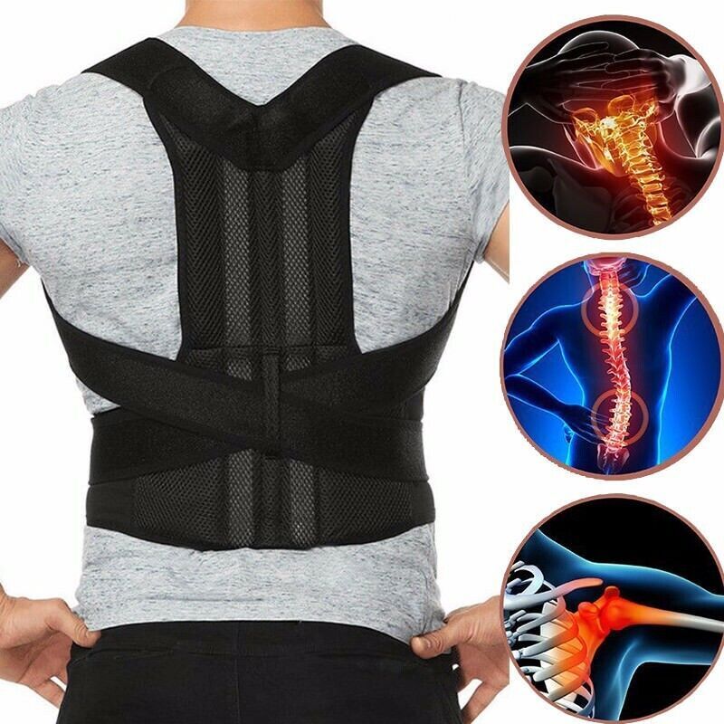 Back Braces Posture Corrector Waist Trainer Body Shaper for Spinal Neck Shoulder