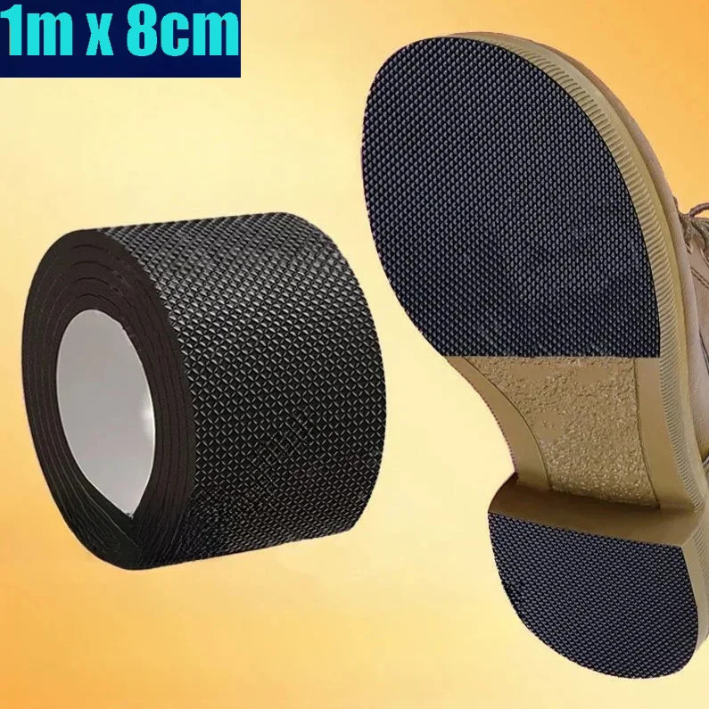 Thick Non-Slip Shoe Sole Stickers Wear-Resistant Heel Pads Anti-Abrasion Sound-R