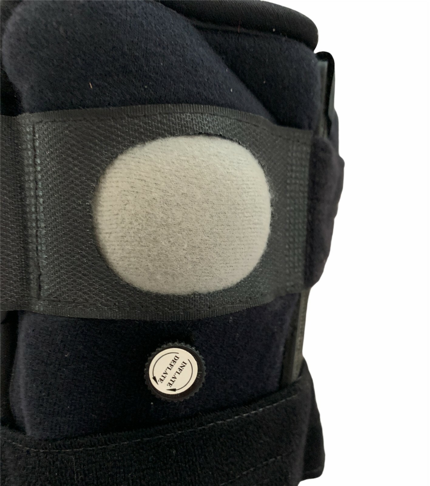 DJ Orthopedics Black Walking Cast Boot Air Pump Foot Brace MEDIUM
