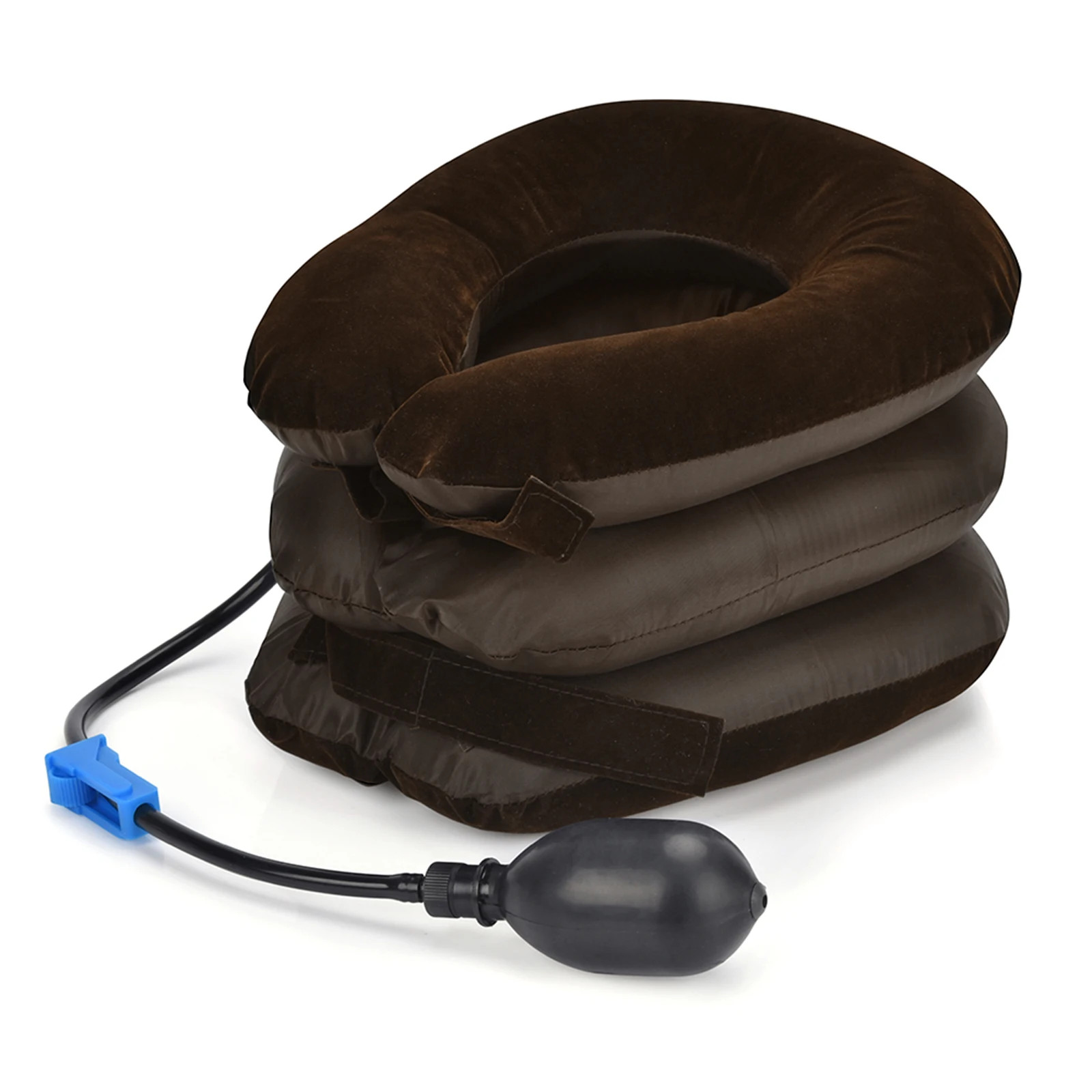 Inflatable Neck Pillow Cervical Traction Device Brace for Pain Relief