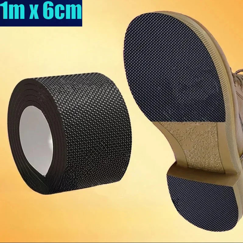 Thick Non-Slip Shoe Sole Stickers Wear-Resistant Heel Pads Anti-Abrasion Sound-R