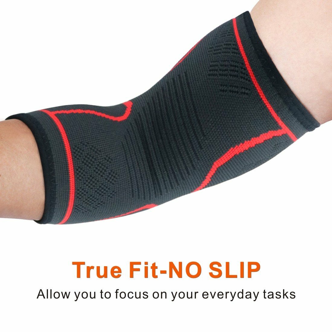 Elbow Brace Compression Support Arm Sleeve For Gym Arthritis Muscles Pain Relife