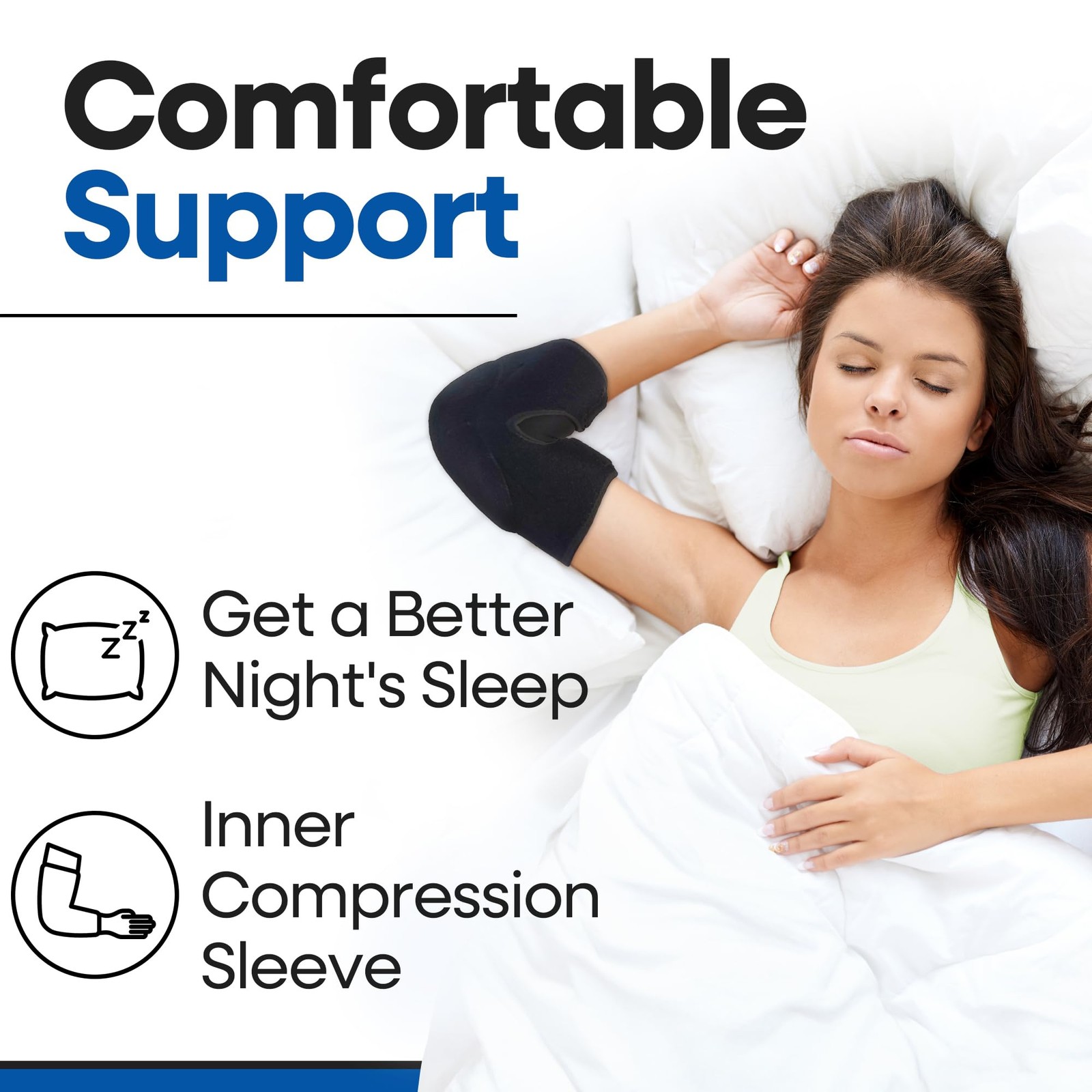 Soft Elbow Pad Bursitis Tendonitis Relief Wrap Padded Compression Large XL