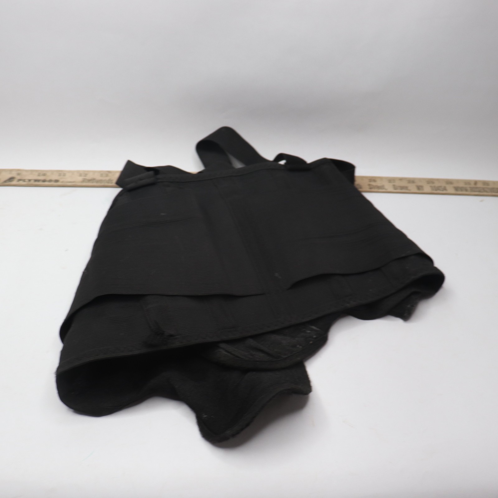 Adjustable Back Brace Lumbar Support Belt with Suspenders – Used