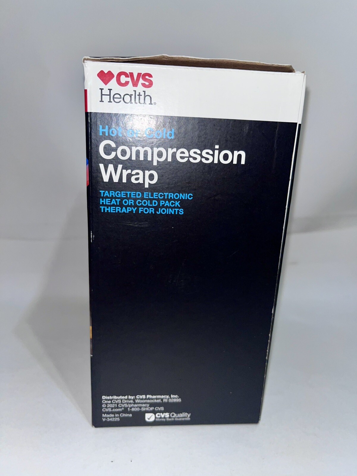 CVS Health Hot or Cold Compression Wrap w Targeted Electronic Heat or Cold Pack