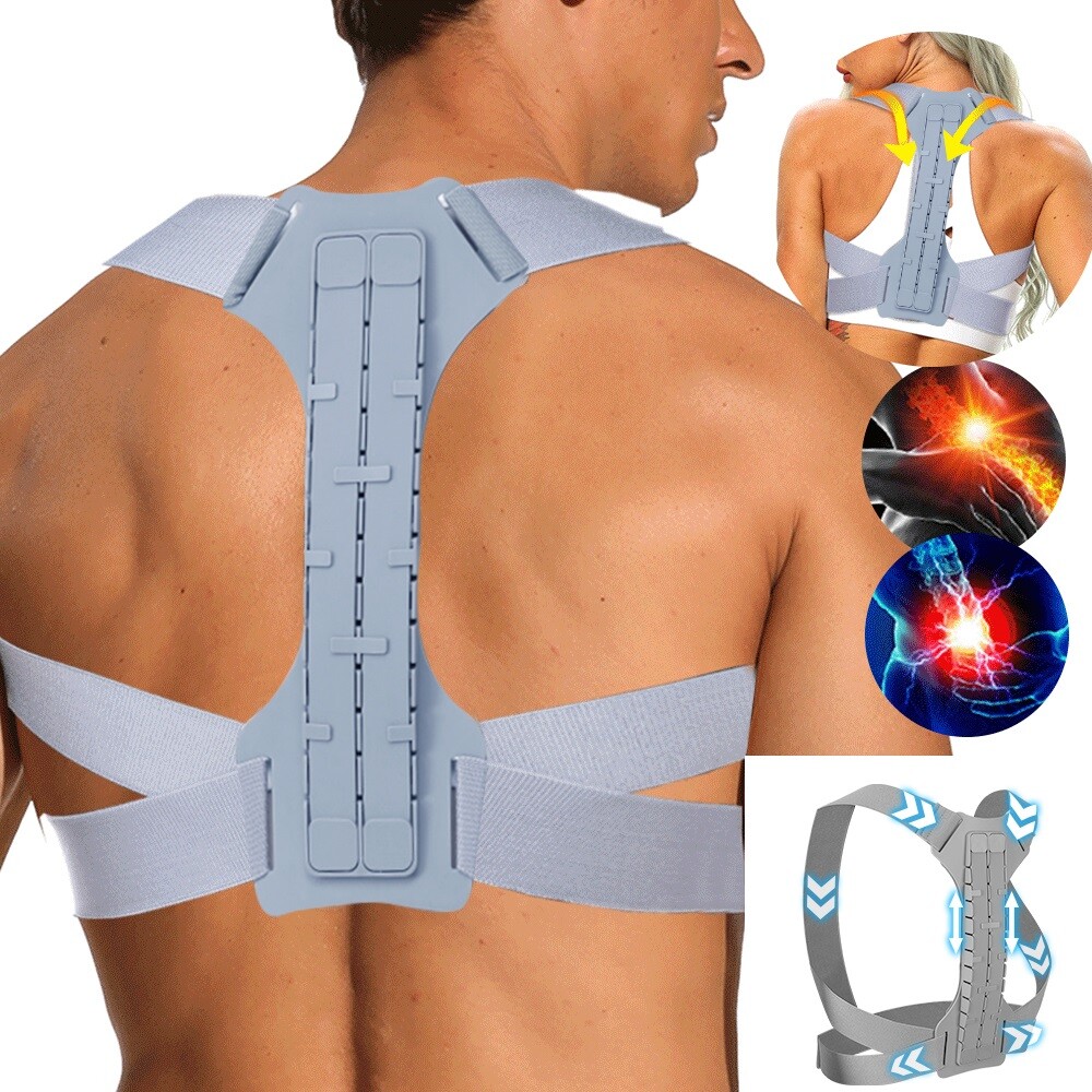 Back Brace Posture Corrector Women Men Shoulder Support Straightener
