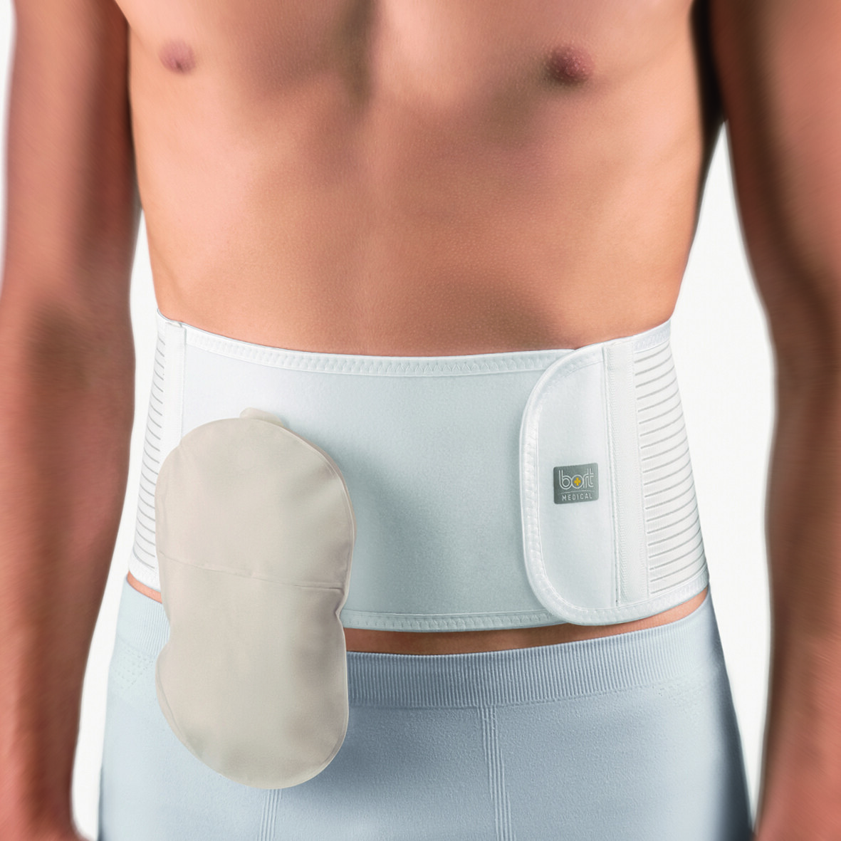 Bort Stoma Bandage Ostomy Belt, Support, Hernia Belt with reinforcement plate