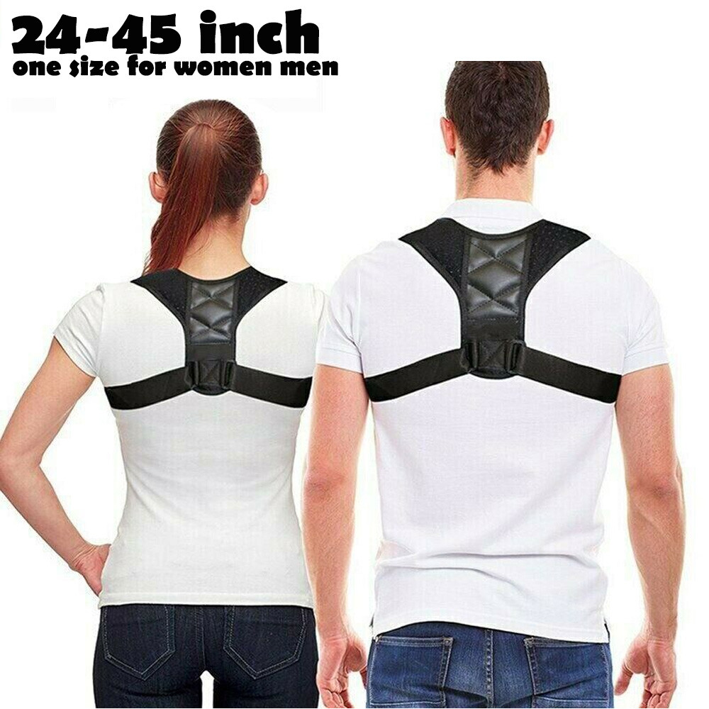 Posture Corrector – Adjust Back Support Shoulder Support Brace Correction 24-45″