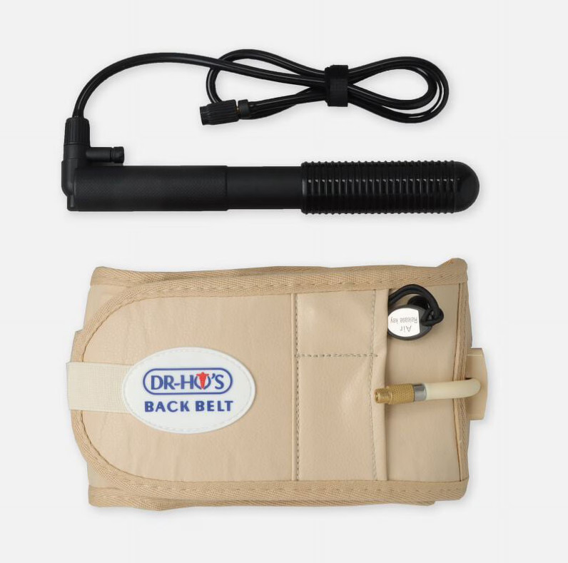 DR HO 2-in-1 Decompression Belt Lower Back Pain Relief Size A Waist 25-41 Inches
