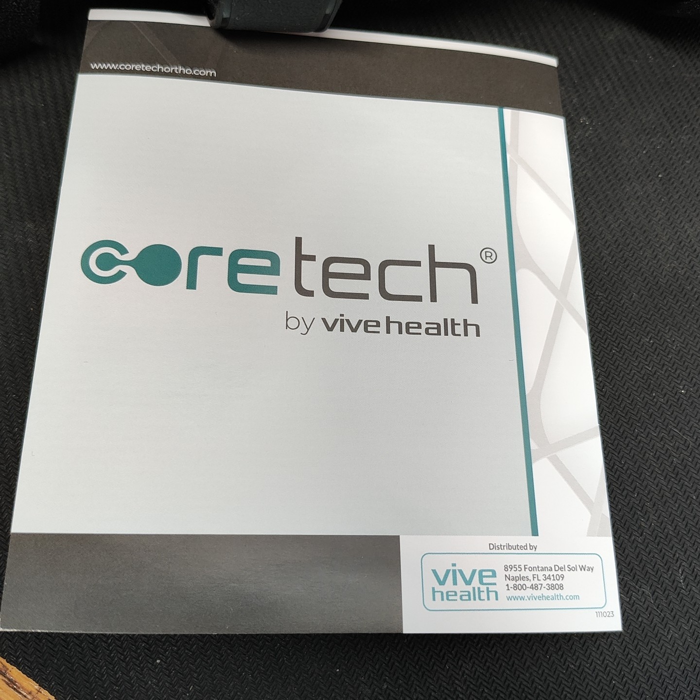 CORETECH 916 Left/Right Universal Wrist Brace/Splint – Black New Open Box