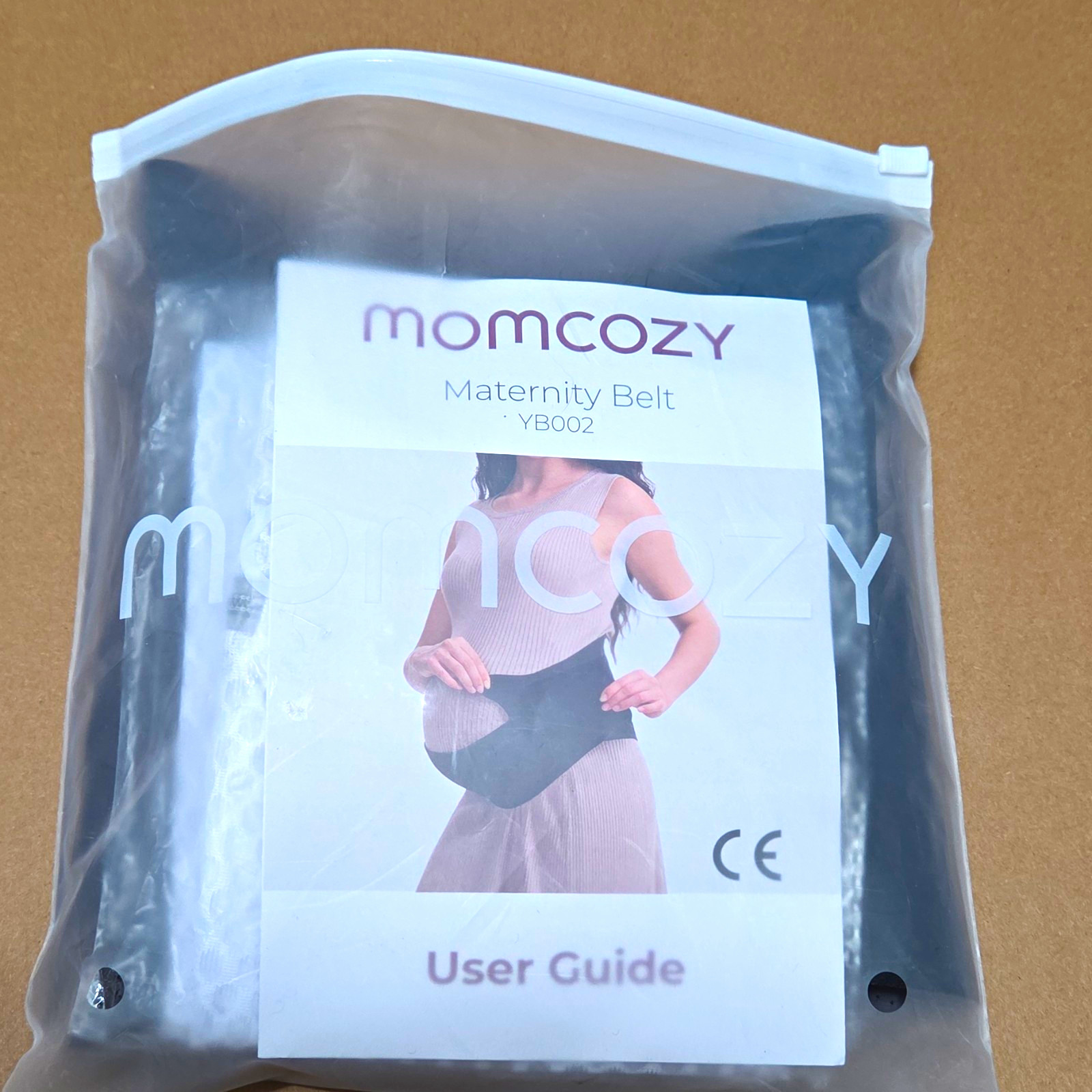 Momcozy Maternity Support Belt YB002 Size M Black Abdomen Support