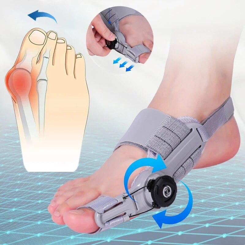 Unisex Bunion Corrector Foot Brace Toe Separator Hallux Valgus Straightener Tool