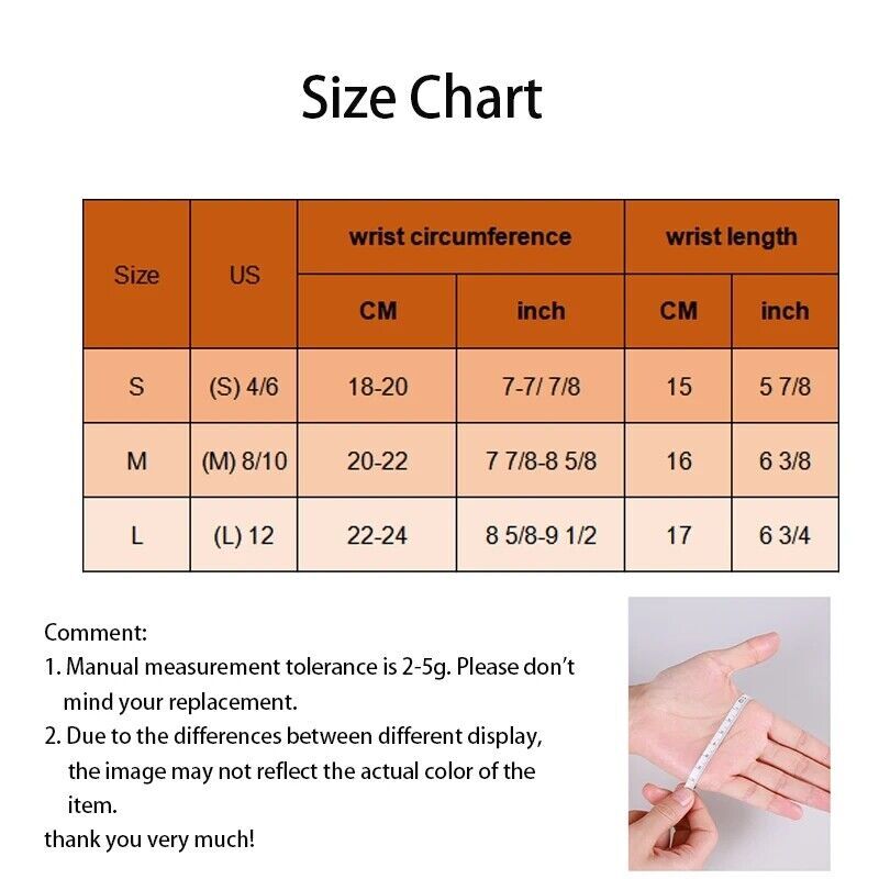 Copper Compression Wrist Support Arthritis Glove Joint Pain Relief Carpal Tunnel