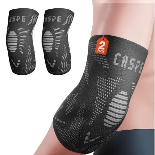 2 Pack Elbow Compression Sleeves for Pain Relief – Tennis, Golf, Weightlifting S