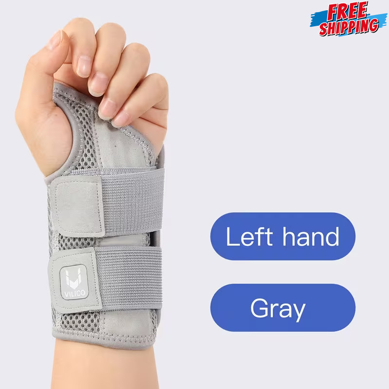 Wrist Brace for Carpal Tunnel Adjustable Splint Left Right Hand Support Brace