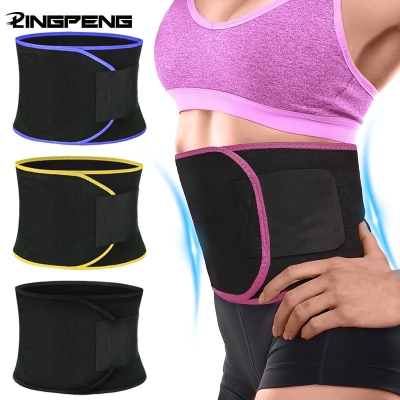 Adjustable Waist Trimmer Belt for Men Women Sports Running Workout Sweat Sauna