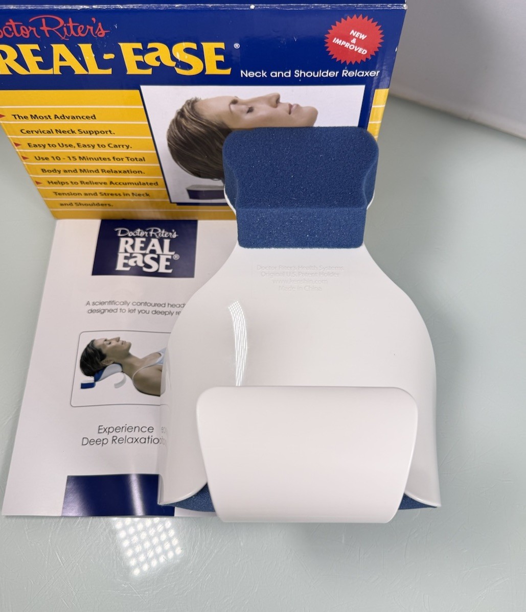 Doctor Riter’s Real Ease Neck Shoulder Relaxer Cervical Support – New & Improved
