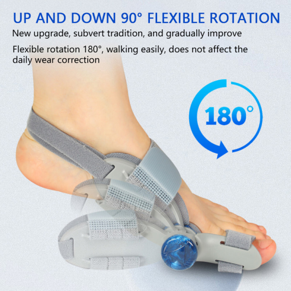 Bunion Fix Toe Valgus Corrector Big Toe Straightener Adjustable for Men Women