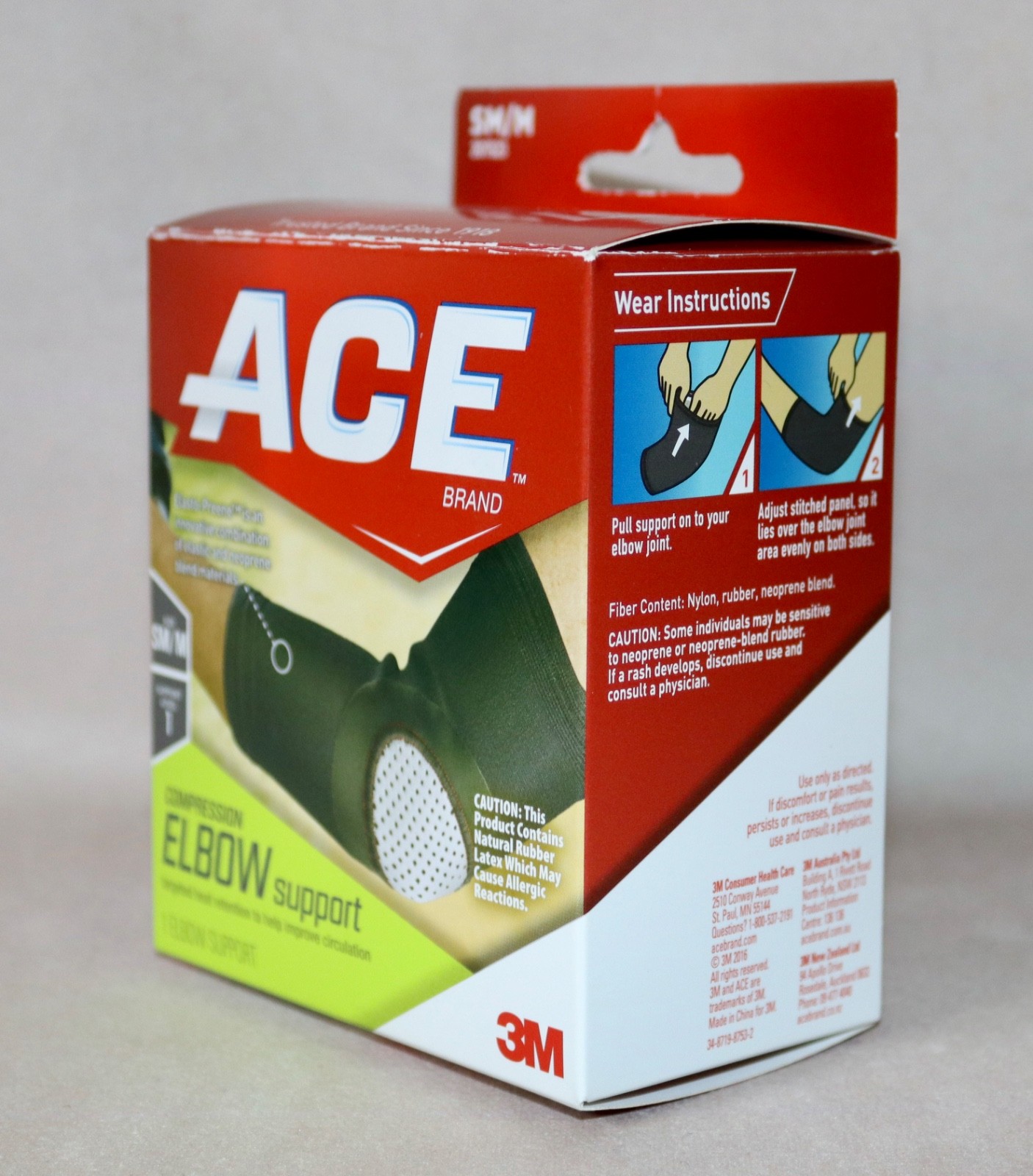 ACE™️ ~ Elbow Support Compression ~ Level 1 Support ~Elasto-Preene™️ ~ S/M NEW