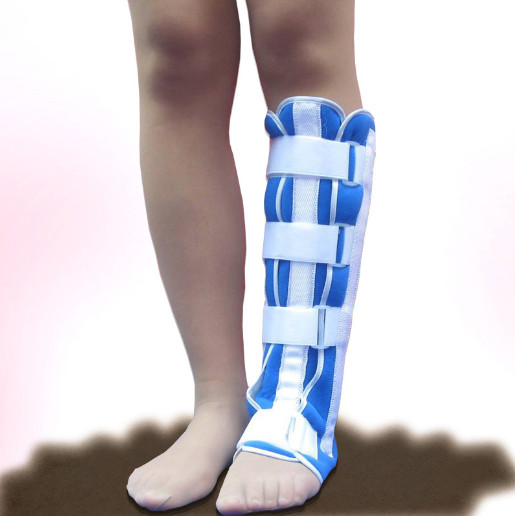 Blue Foot Calf Ankle Splint Support Brace Walking Boot Foot Brace Walker