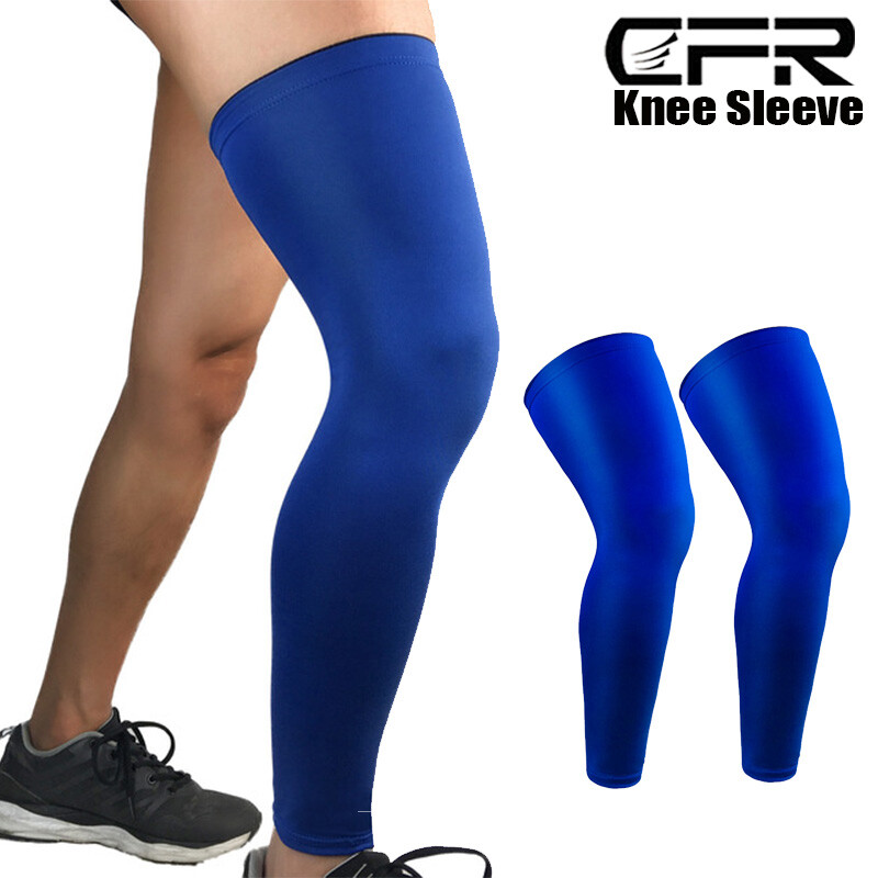 Compression Knee Support High Thigh Long Leg Sleeve Brace Basketball Unisex
