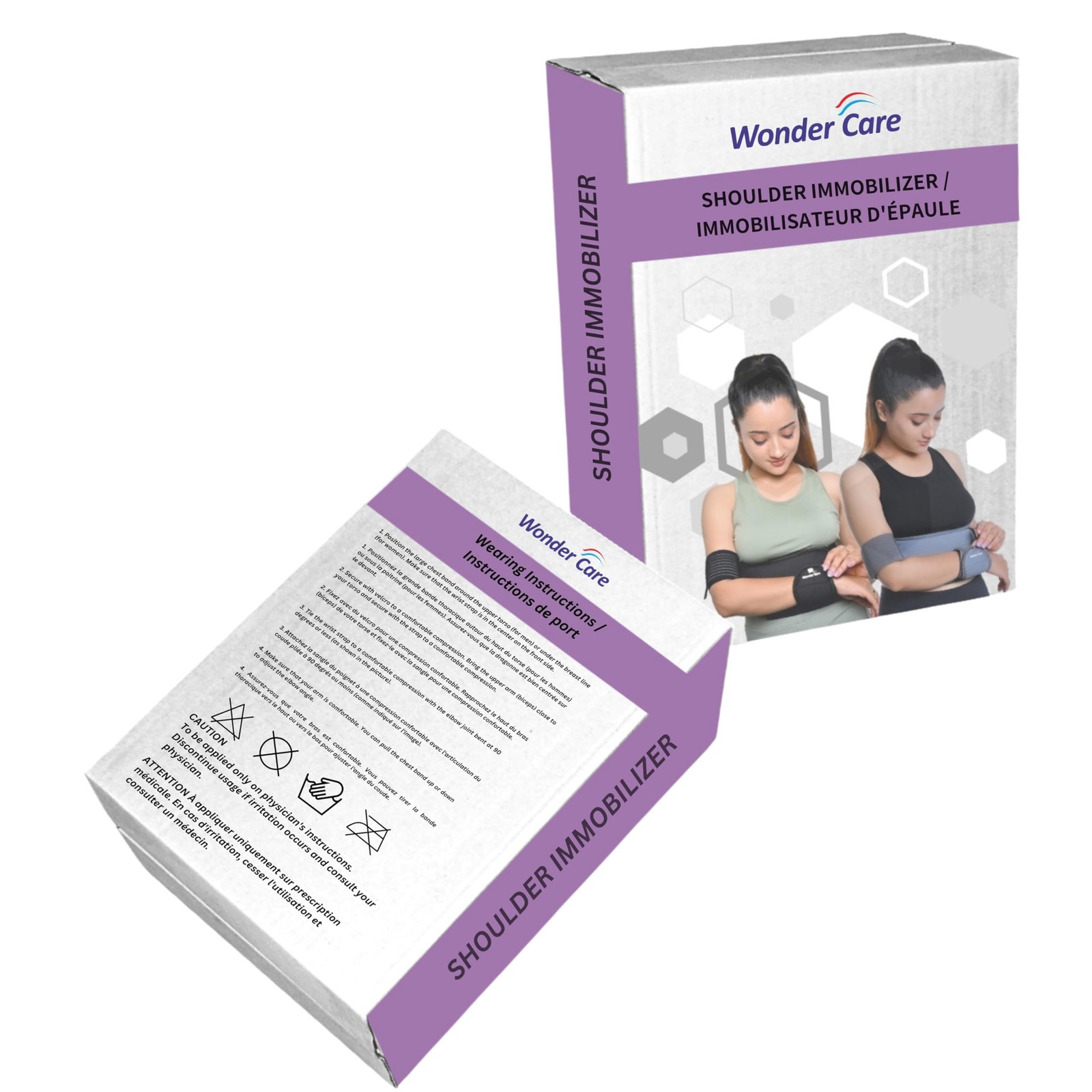 WC shoulder support brace arm slings shoulder immobilizer, youth shoulder bra…