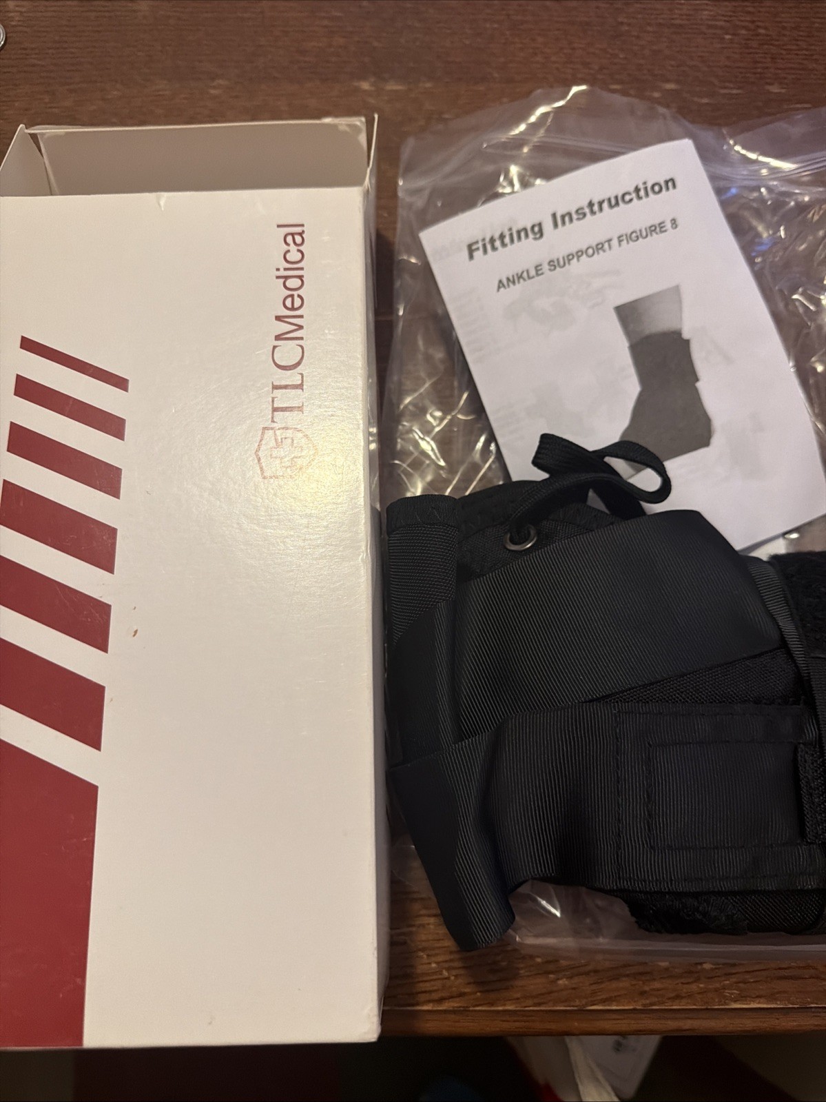 TLC Medical Figure 8 All Port Ankle Brace Small