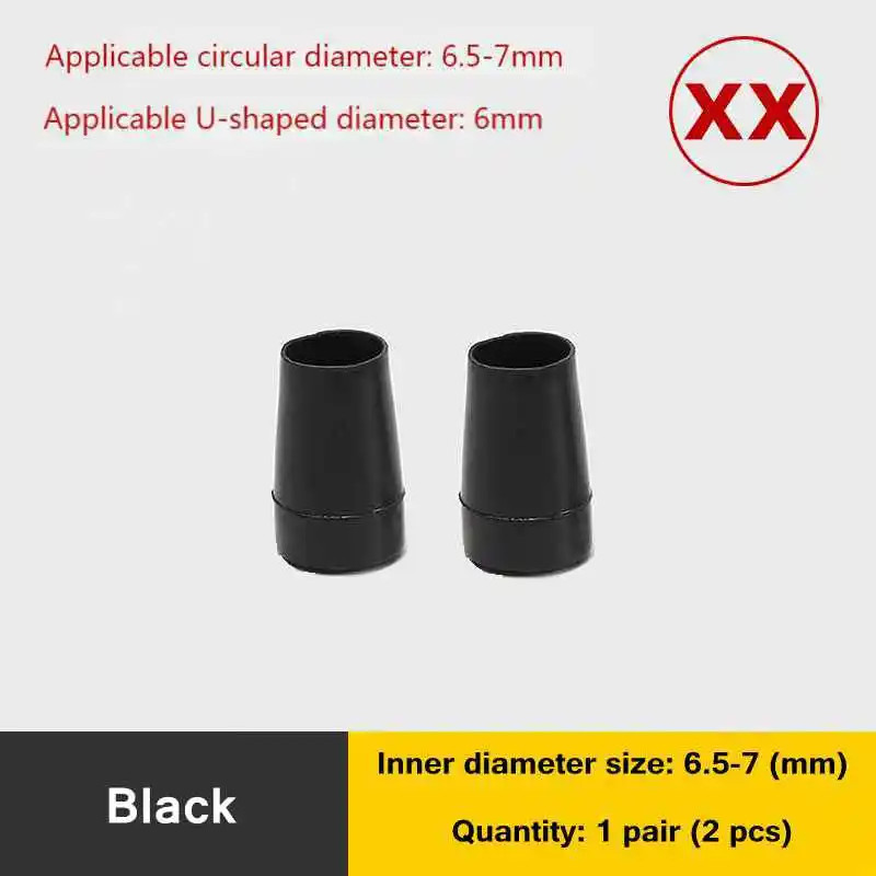 Non-slip Wearable High Heels Cover 2Pcs Round Woman Heels Protective Cover Plast
