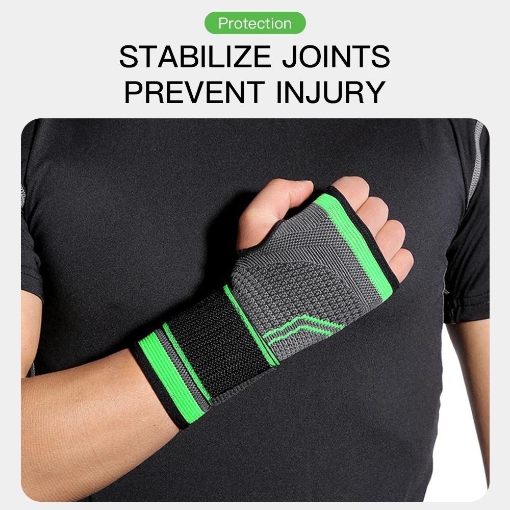 1-2Pc Wrist Wraps with Palm Support Brace for Men Weight Lifting Power Strength